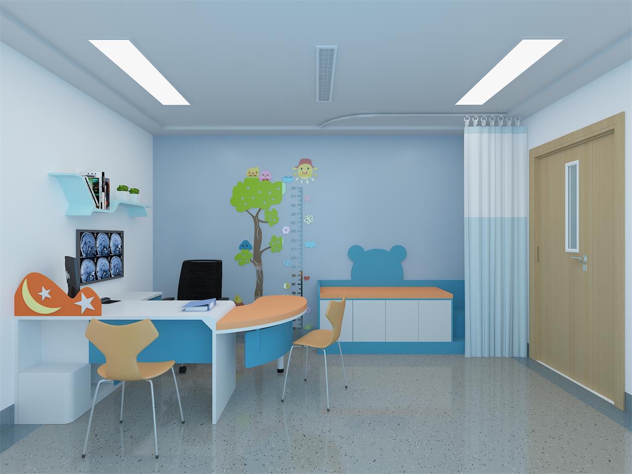 儿童医院家具：儿科医疗空间应该怎么设计与配置