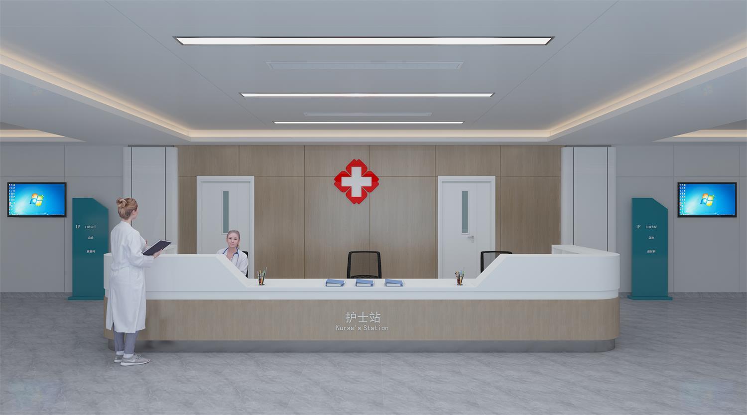现代化的未来医院：医用护士站的设计原则