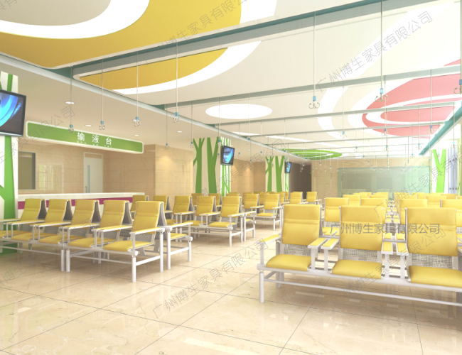 医院候诊室家具空间规划设计