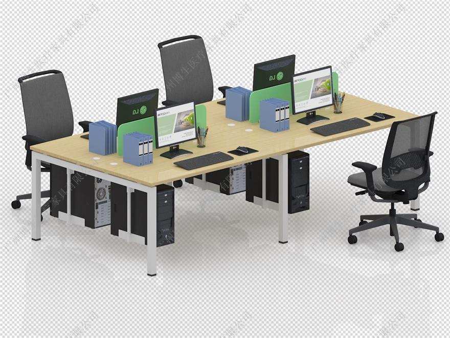 多位办公桌电脑桌