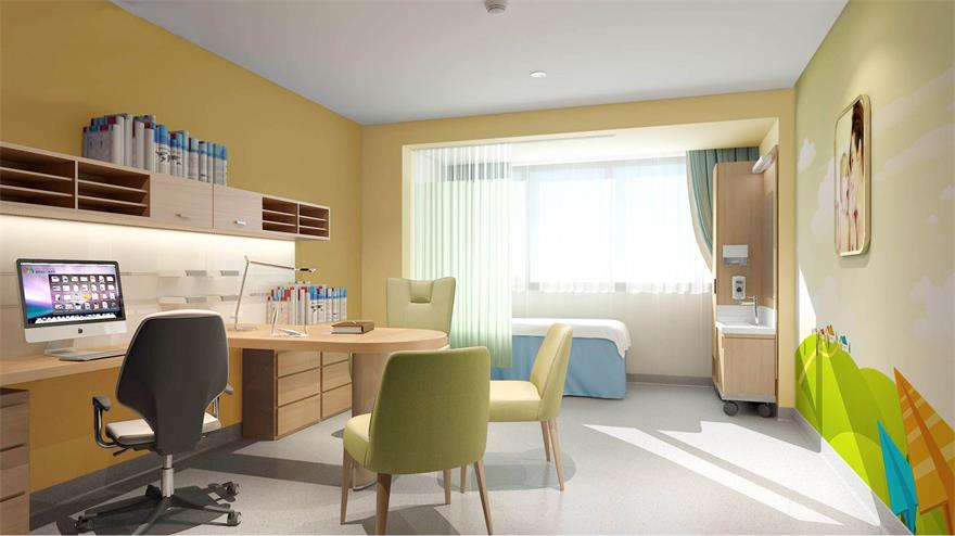 医院家具色彩搭配与造型设计与原则应用
