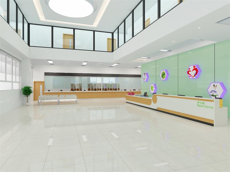 湘雅常德医院（公立三级综合医院）大厅护士站