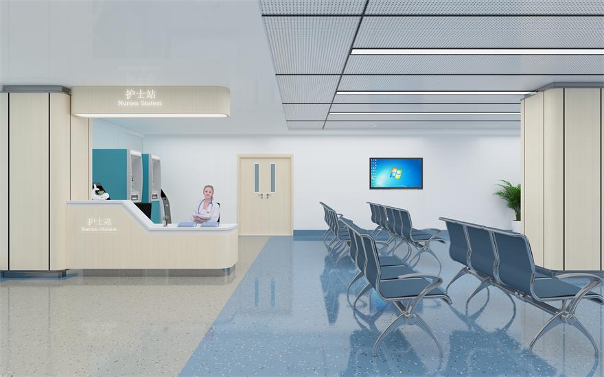 医院候诊室家具配置，医院候诊室空间设计