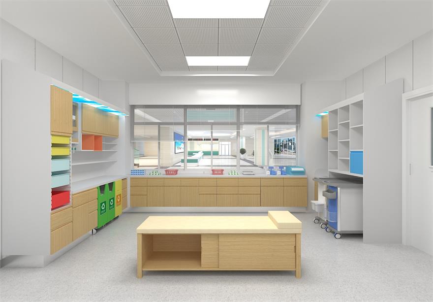 博生治疗室钢制家具：治疗台和治疗柜的配置与设计